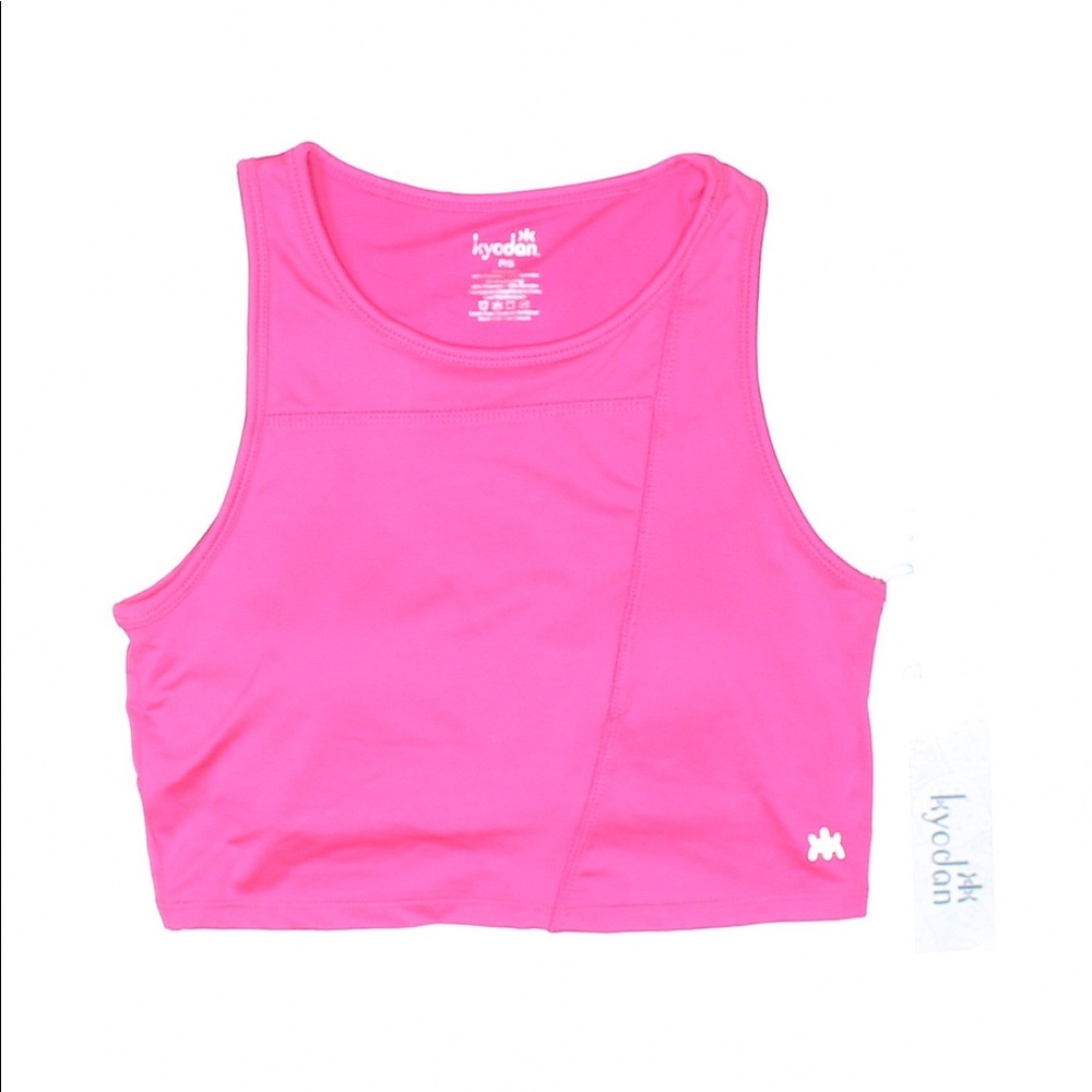 Kyodan Sports Bra Cropped Tank Top Size Small